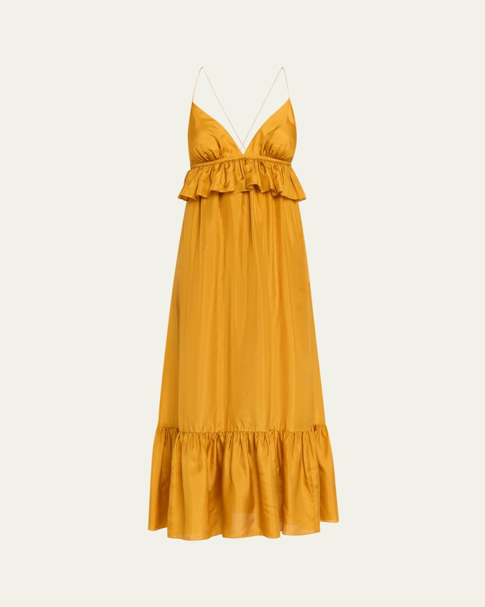 Rhiannon Ruffle Maxi Dress
